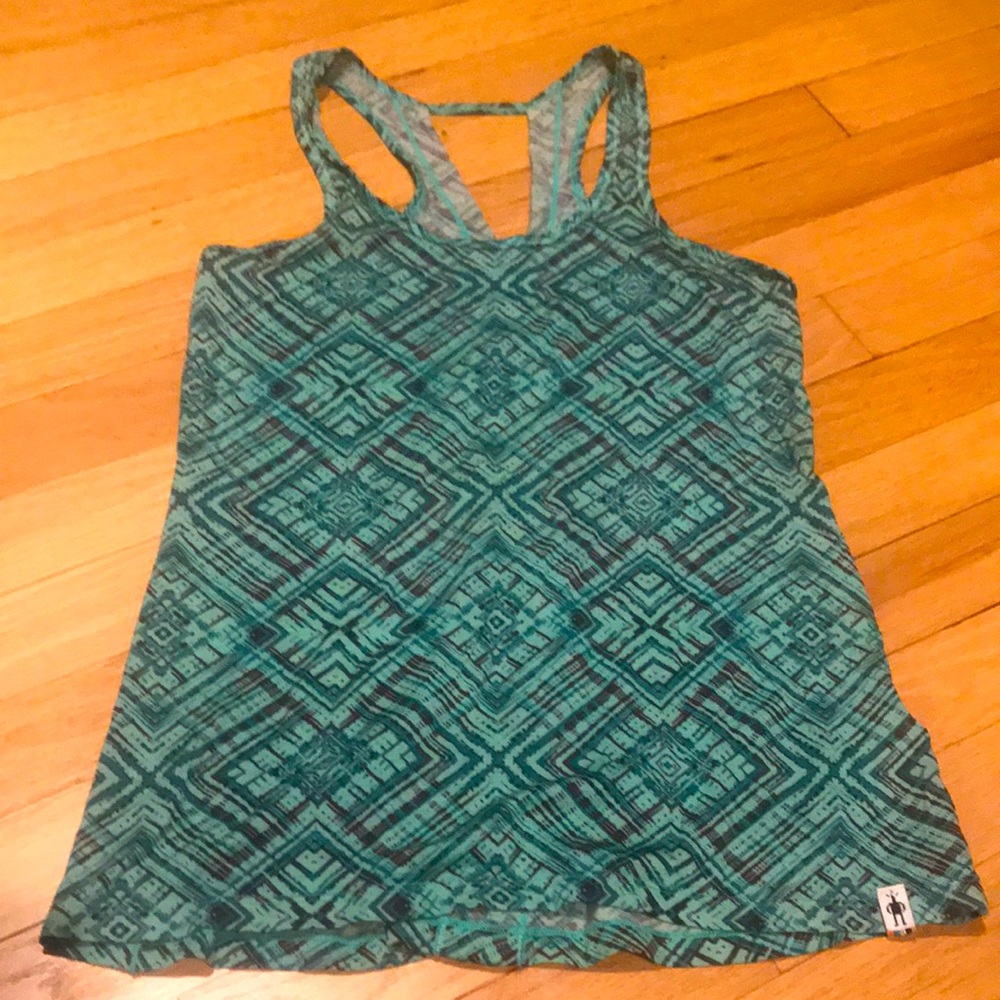 Smartwool racer back tank, sz XS